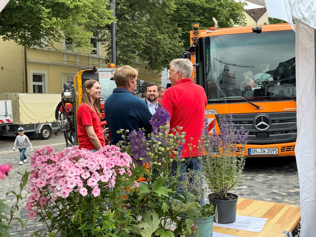 Schwerte feiert den Tag der Daseinsvorsorge auf dem Marktplatz